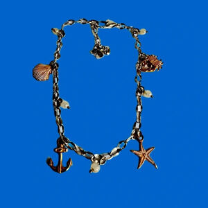 Brighton Cape Cod Anklet (J70872) bracelet.  Beautiful condition starfish pearl